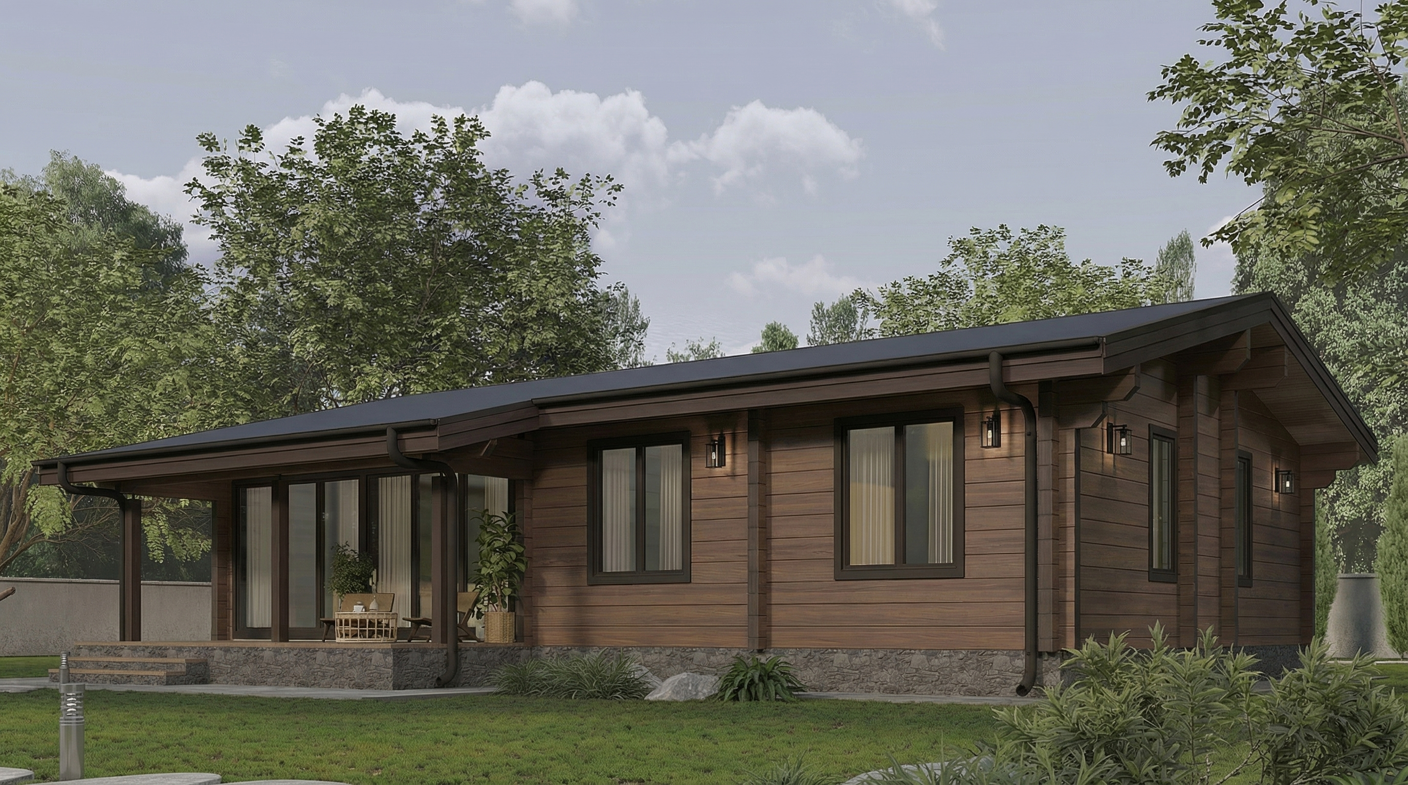 Дом из клееного бруса VZ-415